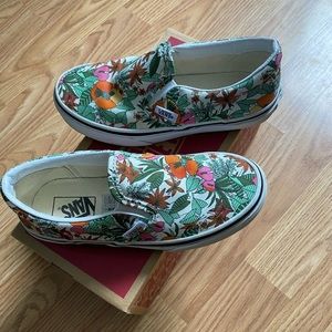 Kids Multi Tropic Print Vans